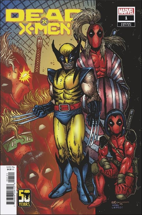 Dead X-Men issue 1-B Kevin Eastman Wolverine Wolverine Wolverine Cover