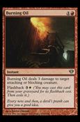 Magic the Gathering: Dark Ascension (Base Set) card 84 Burning Oil