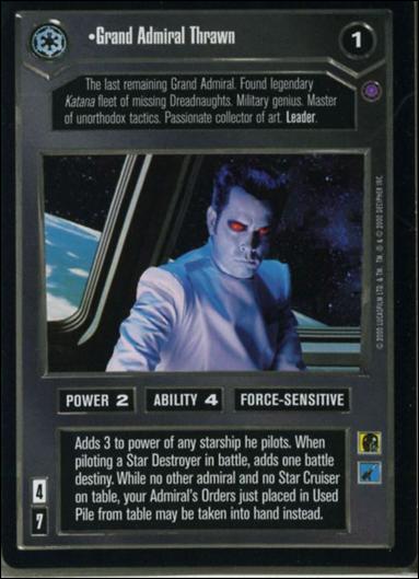 Star Wars: Reflections II: Expanding the Galaxy (Base Set) card 25 Grand Admiral Thrawn