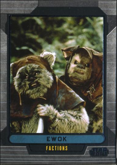 Star Wars Galactic Files (Base Set) card 350 Ewok