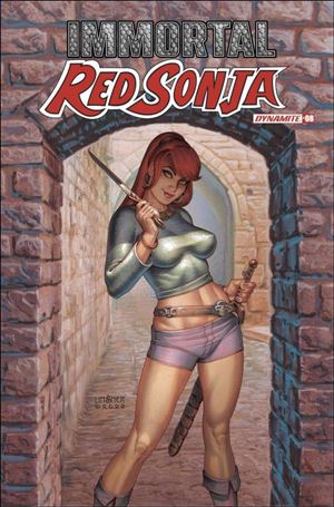 Immortal Red Sonja issue 8-C Joseph Michael Linsner Cover