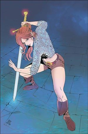 Immortal Red Sonja issue 9-I Drew Moss 1:25 Virgin Cover
