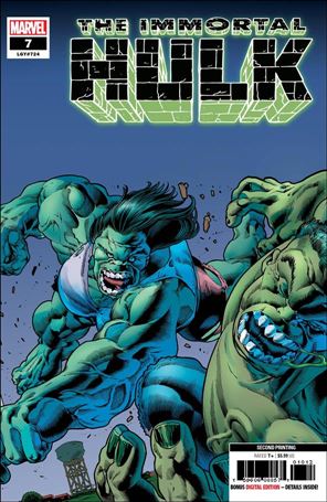 Immortal Hulk issue 7-E Joe Bennett Cover (2nd Printing)