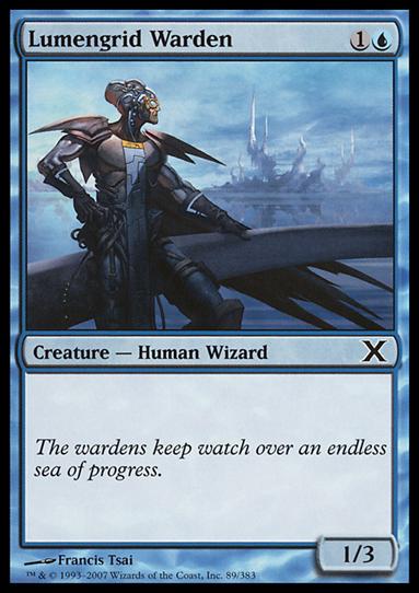 Magic the Gathering: 10th Edition (Base Set) card 89 Lumengrid Warden