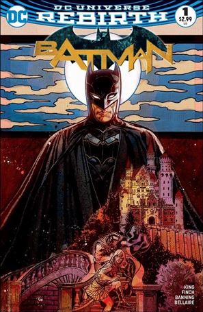 Batman (2016) issue 1-UC Tony Harris Zapp Comics Color Cover
