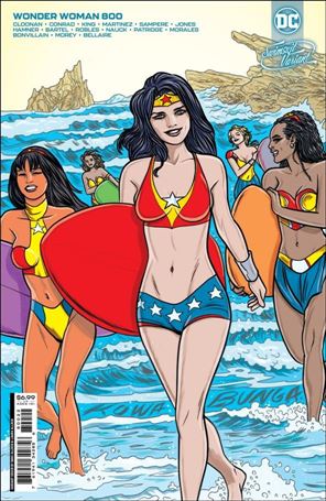 Wonder Woman (1942) issue 800-G Michael Allred Swimsuit Cardstock Cover