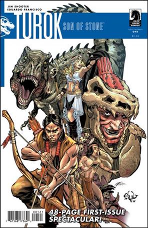 Turok, Son of Stone (2010) issue 1-B Eduardo Francisco Cover