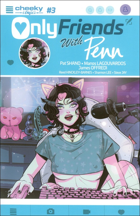 OnlyFriends with Penn issue 3 Luana Vecchio Cover