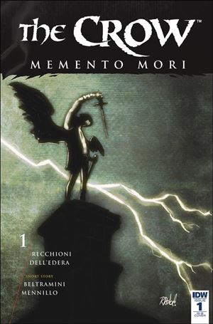 Crow: Memento Mori issue 1-D Roberto Recchioni 1:15 Cover