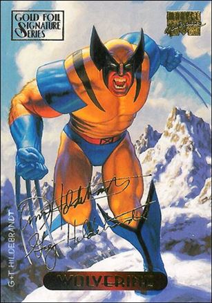 1994 Marvel Masterpieces (Gold-Foil Signature Parallel Base Set) card 137 Wolverine
