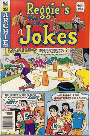 Reggie's Wise Guy Jokes issue 47