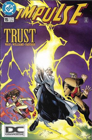 Impulse (1995) issue 15-B DC Universe UPC Box (2nd Printing)