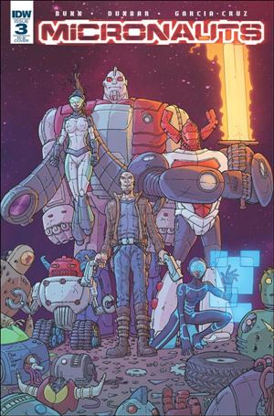 Micronauts (2016) issue 3-F Nick Pitarra 1:25 Cover