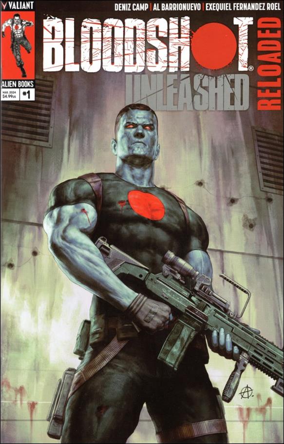 Bloodshot Unleashed: Reloaded issue 1 Agustin Alessio Cover