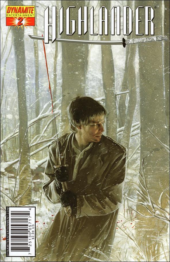 Highlander issue 2 Dave Dorman Standard Cover