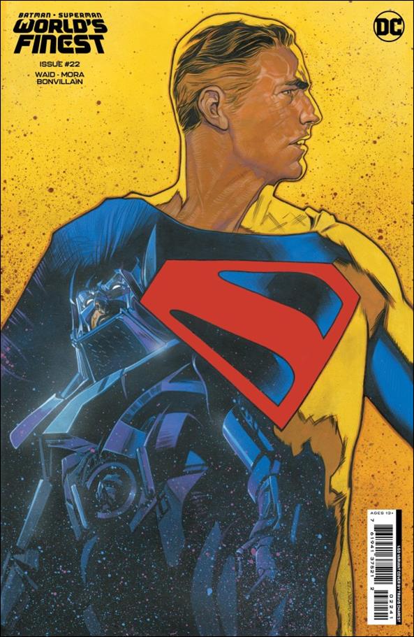 Batman/Superman: World's Finest issue 22-D Travis Charest 1:50 Cardstock Cover
