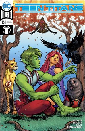 Teen Titans (2016) issue 16-B Chad Hardin Cover