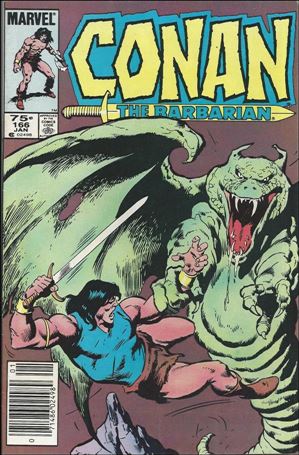 Conan the Barbarian (1970) issue 166-B Canadian Price Cover