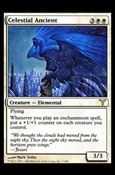 Magic the Gathering: Dissension (Base Set) card 7 Celestial Ancient