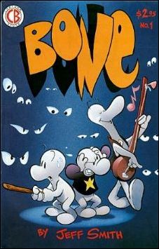 Bone (1991) issue 1-E Orange Logo (5th Printing)