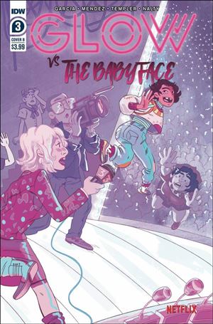 GLOW vs The Babyface issue 3-B Nicole Goux Cover
