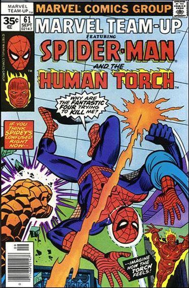 Marvel Team-Up (1972) issue 61-B 35 Cent Price Cover