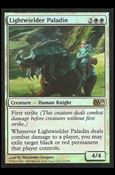 Magic the Gathering: 2010 Core Set (Base Set) card 19-B Lightweilder Paladin (Foil)