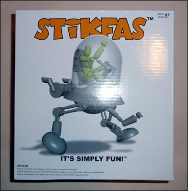 Stikfas Mega Pack figure AFK61M G2 Alpha Male with Robot Dome Walker