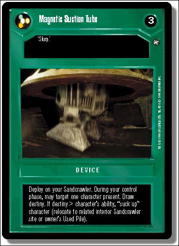 Star Wars: A New Hope Limited (Base Set) card 33 Magnetic Suction Tube