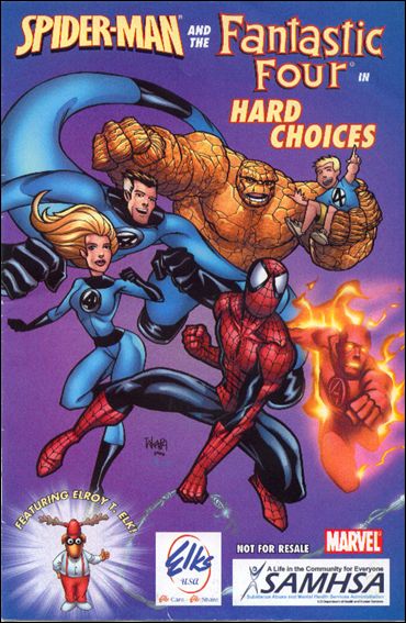 Spider-Man and the Fantastic Four in Hard Choices issue 1