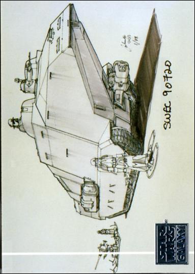 Star Wars Galaxy: Series 1 (Factory Base Set) card 22 AT-AT