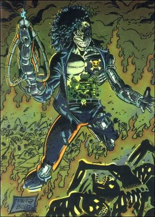 Evil Ernie Series II Chromium: Glow in the Dark (Base Set) card 47 RoboEvil