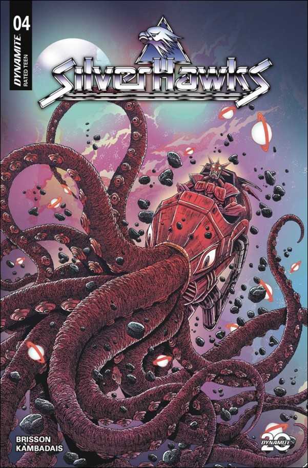 Silverhawks (2025) issue 4-C James Stokoe Cover