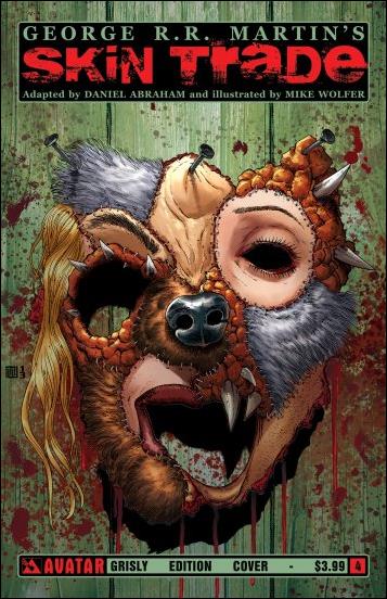 Skin Trade issue 4-C Grisly Cover