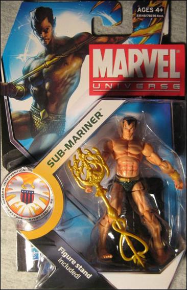 Marvel Universe (Series 3) figure 019-B Sub-Mariner (Imperius Rex Stand)