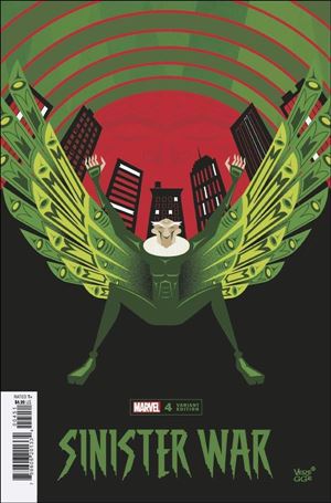 Sinister War issue 4-D Jeffrey Veregge Cover