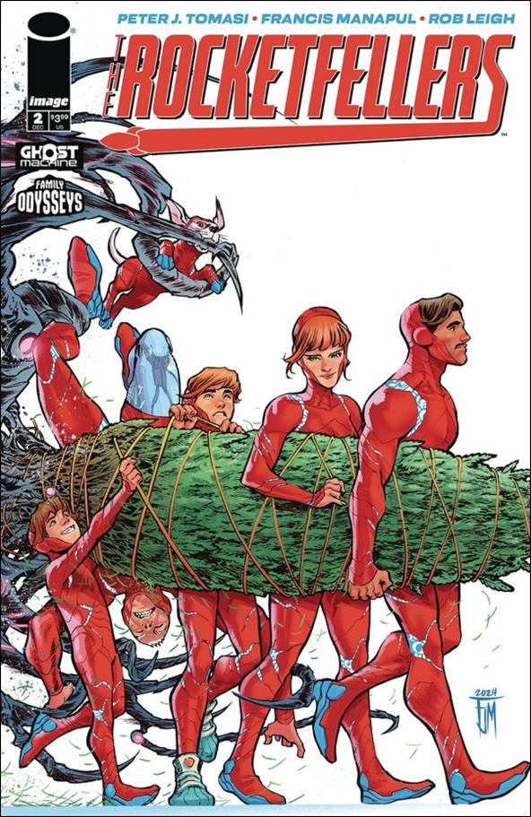 Rocketfellers issue 2 Francis Manapul Cover
