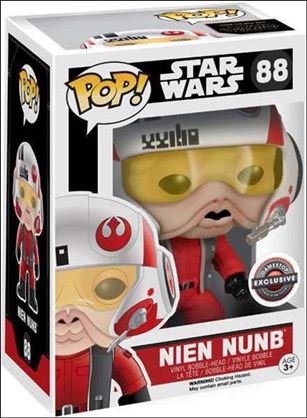 POP! Star Wars figure 88 Nien Nunb (Pilot) GameStop Exclusive