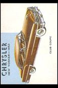 World on Wheels (Base Set) card 91 Chrysler New Yorker 1953