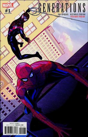 Generations: Miles Morales Spider-Man & Peter Parker Spider-Man issue 1-C Chris Sprouse Cover