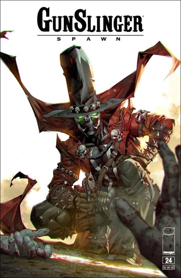 Gunslinger Spawn issue 24-B Kael Ngu Cover