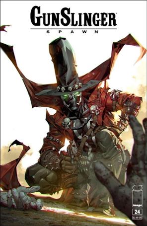 Gunslinger Spawn issue 24-B Kael Ngu Cover