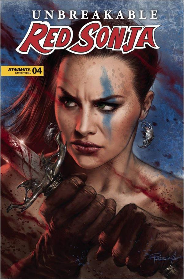 Unbreakable Red Sonja issue 4 Lucio Parrillo Cover