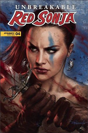 Unbreakable Red Sonja issue 4 Lucio Parrillo Cover