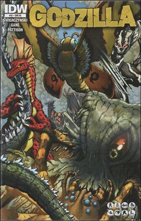 Godzilla (2012) issue 12-B Matt Frank 1:10 Cover