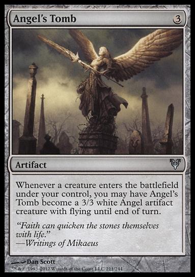 Magic the Gathering: Avacyn Restored (Base Set) card 211 Angel's Tomb