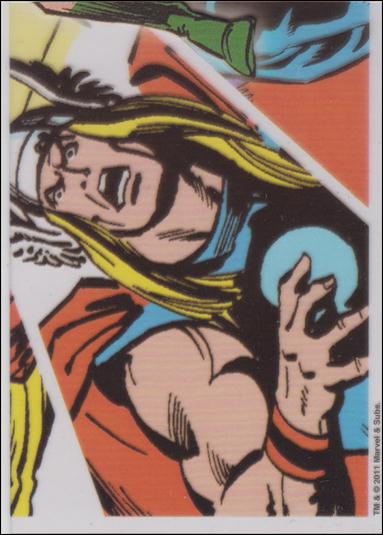 Marvel Universe 2011 (Acetate Parallel Subset) card 7