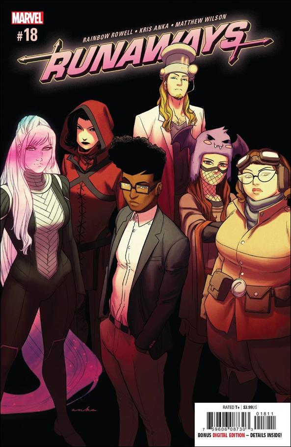 Runaways (2017) issue 18 Kris Anka Cover