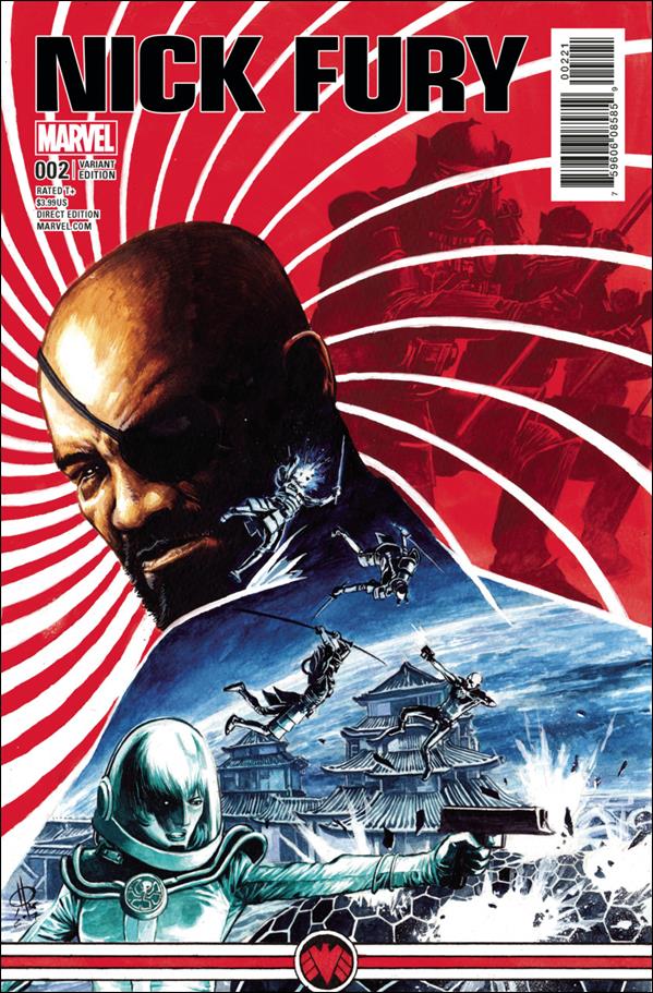 Nick Fury issue 2-B Marco Rudy Cover