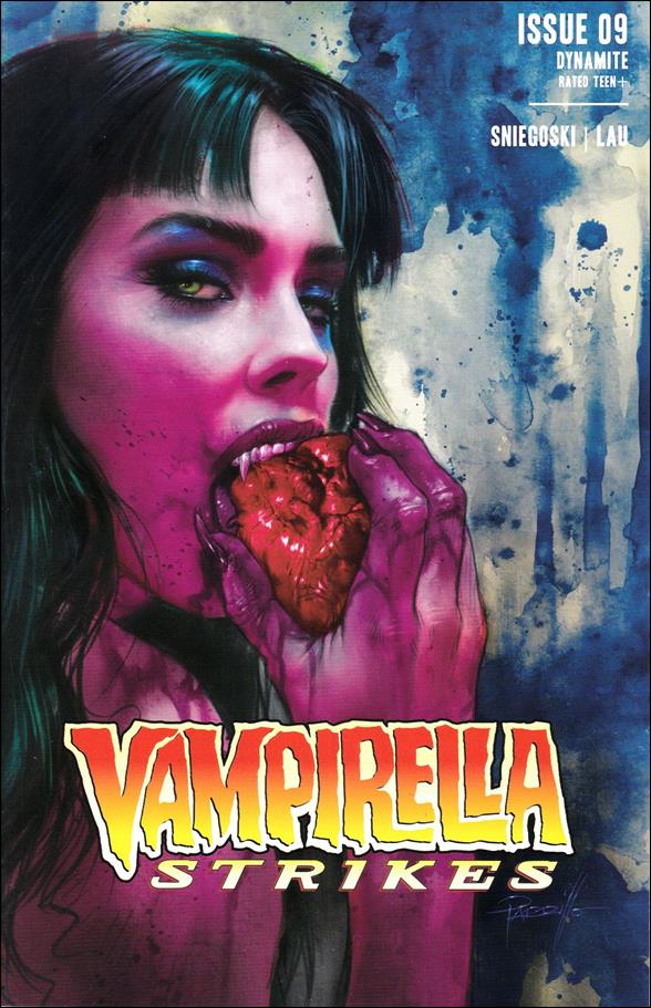 Vampirella Strikes (2022) issue 9-K Lucio Parrillo Ultraviolet Cover